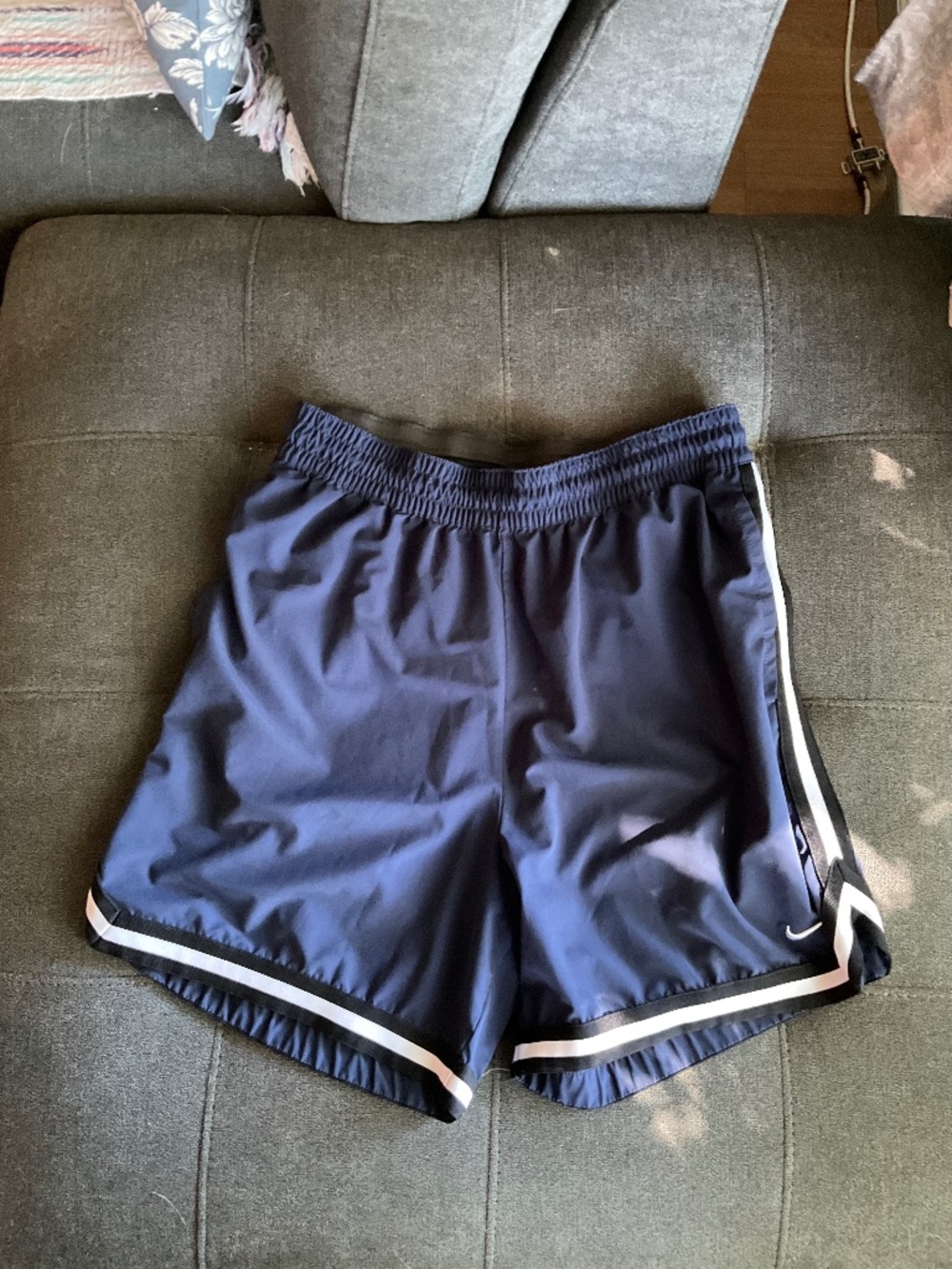 EUC Nike Dri-Fit Navy Blue Shorts Size Large